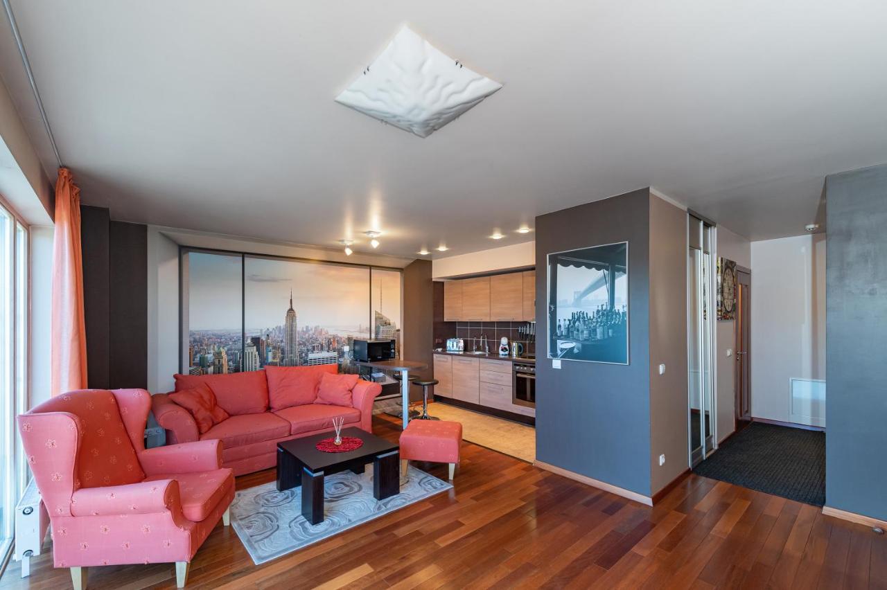 Panoramic City Centre Apartment By Polo Apartments Каунас Екстериор снимка